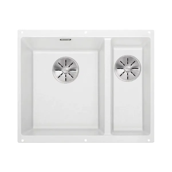 Кухонная мойка BLANCO SUBLINE 340/160-U SILGRANIT 523552 белый