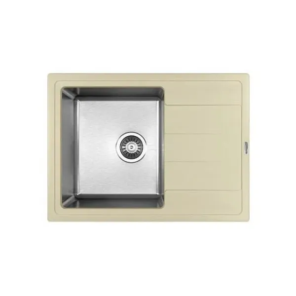 Кухонная мойка FLORENTINA Комби 650 шампань (21.390.B0650.202)