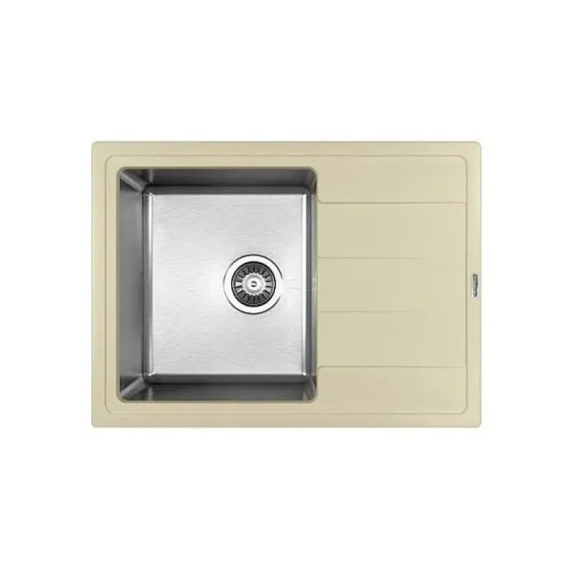 Кухонная мойка FLORENTINA Комби 650 шампань (21.390.B0650.202)