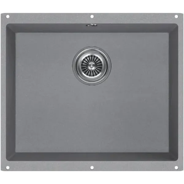 Кухонная мойка KUCHENSTERN UNDER 60 титан