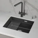 Кухонная мойка GRANULA KS-5501iU чёрный