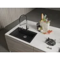 Кухонная мойка RIVELATO ZENO 7650 Nero profondo