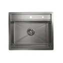 Кухонная мойка GRANULA KS-6051 сталь/сатин