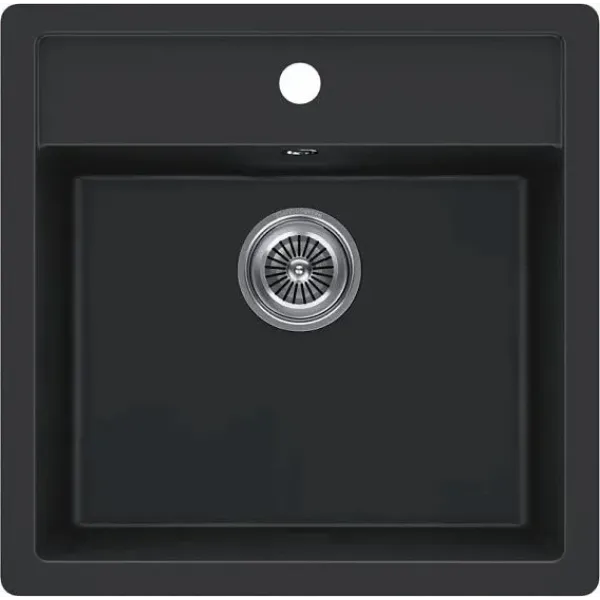 Кухонная мойка KUCHENSTERN TOP 50 черный