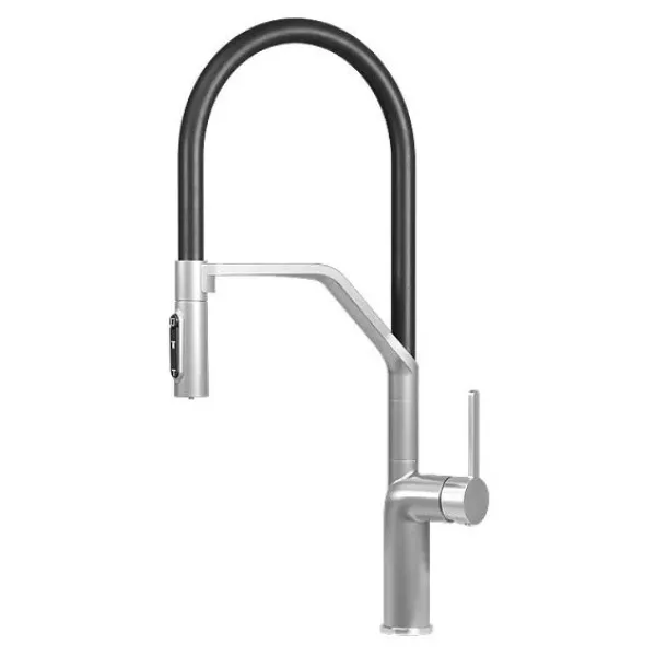 Смеситель GRANULA 9012 нержавеющая сталь