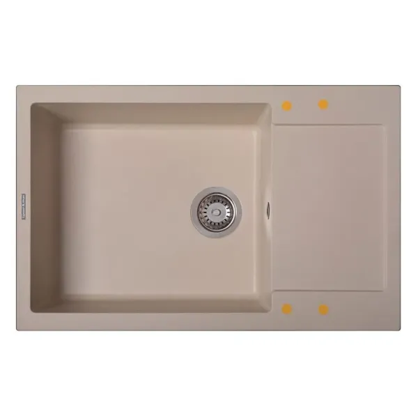 Кухонная мойка Zigmund & Shtain Rechteck 780.490 молодое шампанское