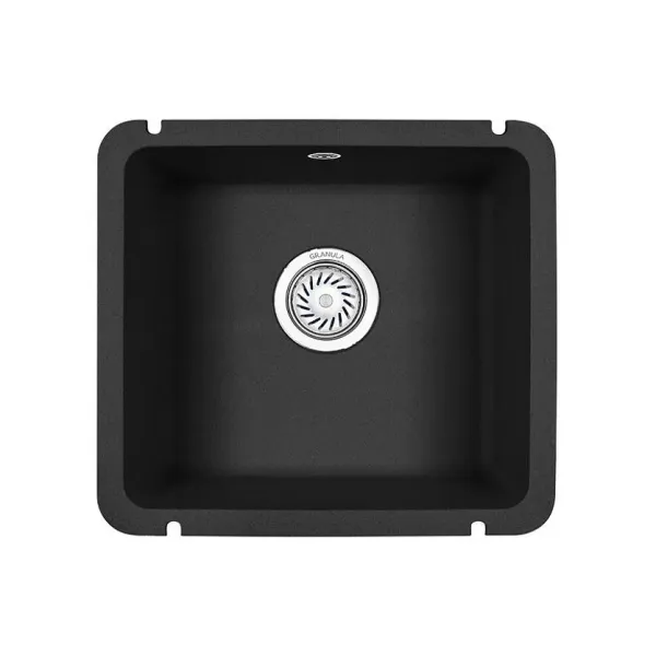 Кухонная мойка GRANULA GR-3601 черный