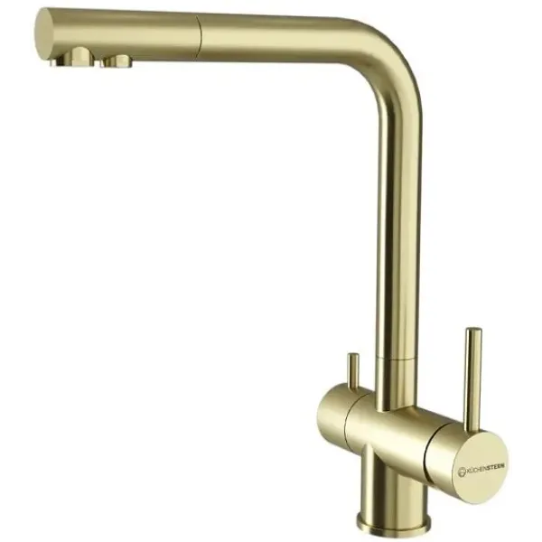 Смеситель KUCHENSTERN FOKUS-F золото
