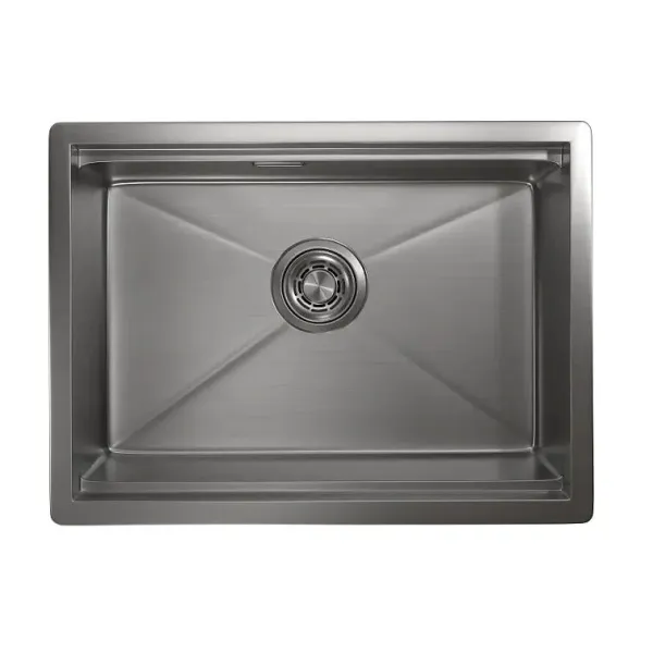 Кухонная мойка GRANULA KS-6045U сталь/сатин