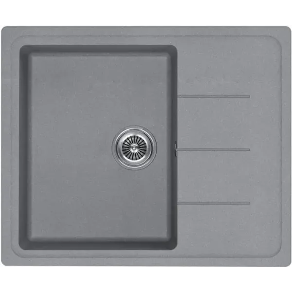 Кухонная мойка KUCHENSTERN FLUG 45 титан