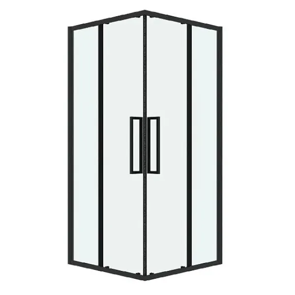 Душевое ограждение GROSSMAN 300.K33.02.8080.21.00 черный матовый