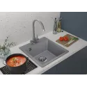 Кухонная мойка GRANFEST URBAN 245 темно-серый