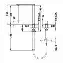 Смеситель TEKA FO 985 (складной) хром (art.629850200)