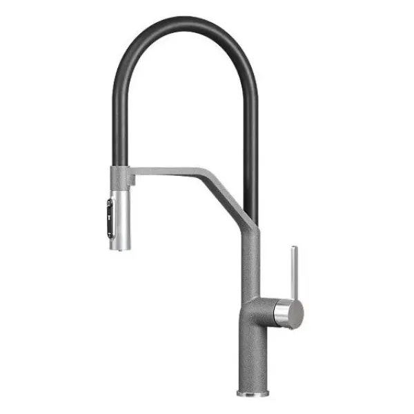 Смеситель GRANULA 9012 графит