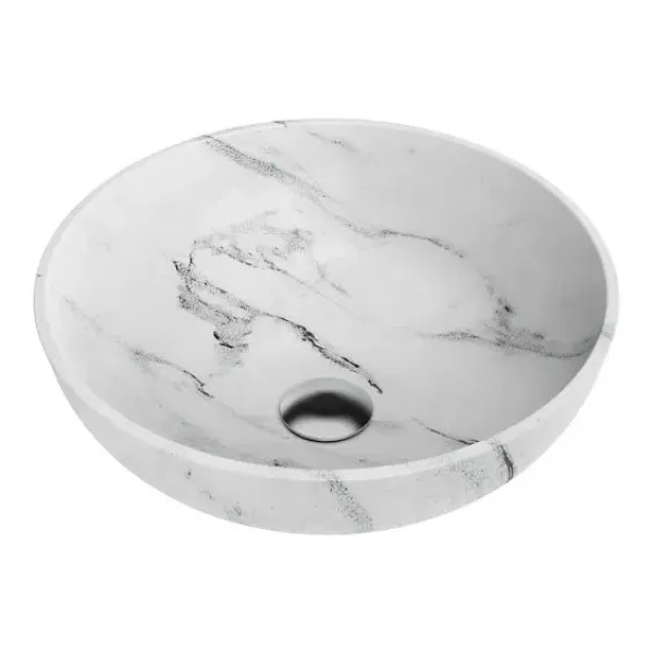 Раковина OMOIKIRI Hitomi-WH Marble (4972078)