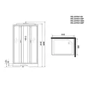 Душевая кабина NIAGARA NG-43185-14Q