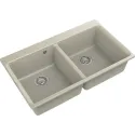 Кухонная мойка RIVELATO AXEL 90-2D topazio