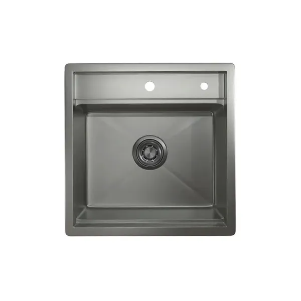 Кухонная мойка GRANULA KS-5051 сталь/матовая