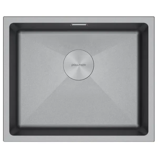Кухонная мойка PAULMARK LUMI LU55-GRM