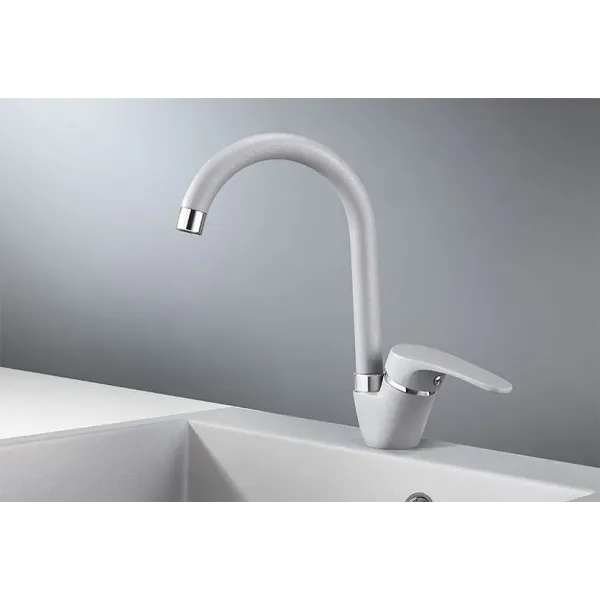 Смеситель GRANULA GR-1024 алюминиум