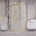 Душевое ограждение GROSSMAN 300.K33.02.9090.32.00 золото сатин