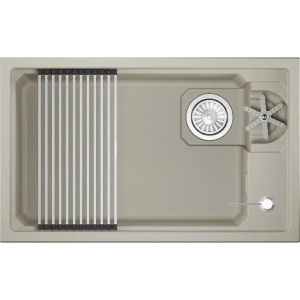 Кухонная мойка GRANULA 7309RU креман