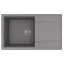Кухонная мойка FLORENTINA липси 860 серый шелк (20.130.D0860.307)