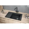 Кухонная мойка KUCHENSTERN BRETT 60 черный