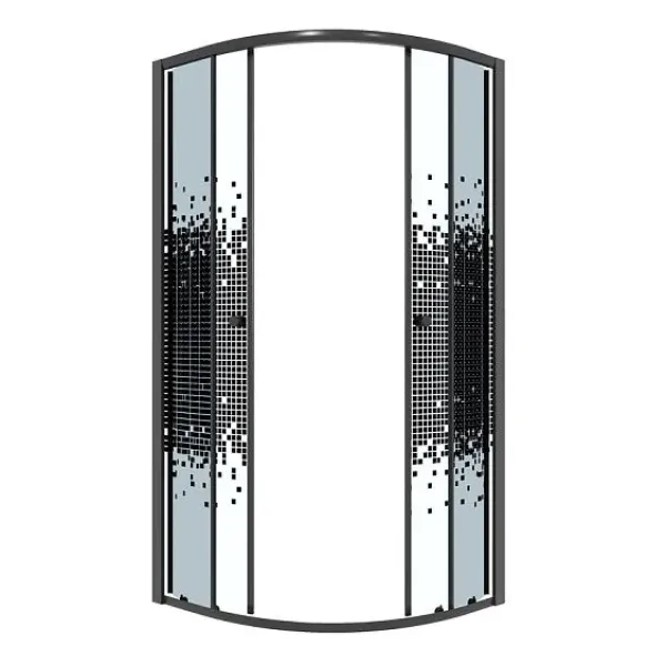Душевое ограждение NIAGARA NG-1007-14BLACK