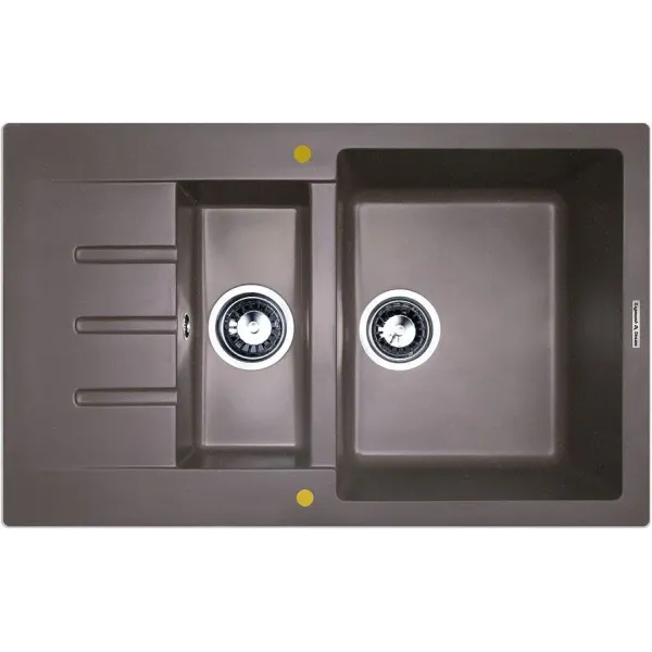 Кухонная мойка ZIGMUND & SHTAIN rechteck 775.2(швейцарский шоколад)