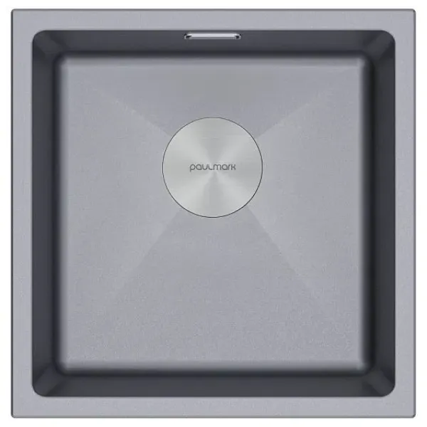 Кухонная мойка PAULMARK LUMI LU45-GRM