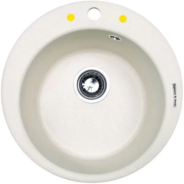 Кухонная мойка ZIGMUND & SHTAIN kreis 480(каменная соль)