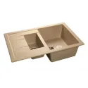 Мойка GRANFEST Quadro GF-Q775KL (775х500) Песочный 302 разм.+крыло 421267