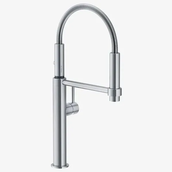 Смеситель FRANKE Pescara 360? оптика стали