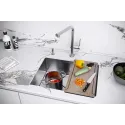 Кухонная мойка PAULMARK Next-580 PM215844-BS