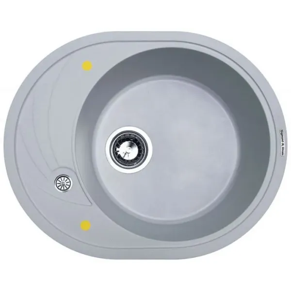 Кухонная мойка ZIGMUND & SHTAIN kreis ov 575(млечный путь)