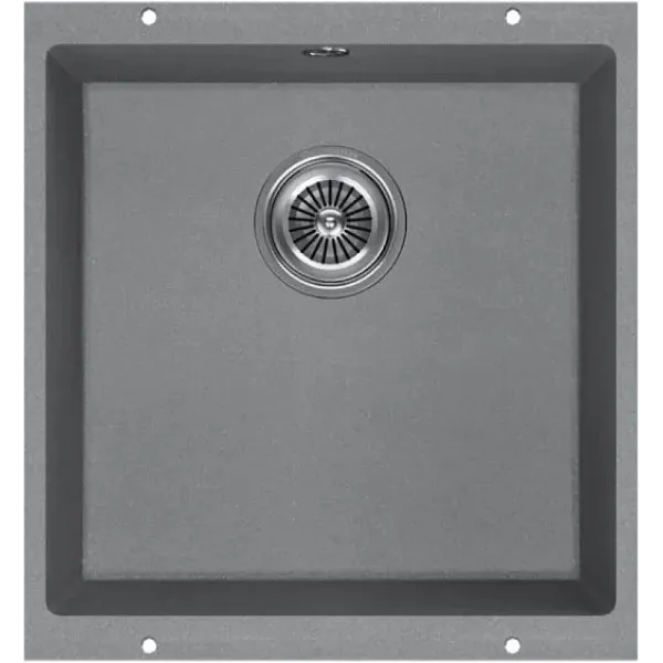 Кухонная мойка KUCHENSTERN UNDER 50 титан