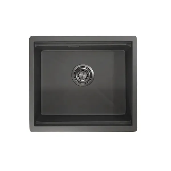 Кухонная мойка GRANULA KS-5045U графит матовый