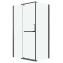 Душевое ограждение GROSSMAN 100.K33.03.100.42.00-200.K33.03.80.42.00 графит сатин