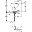 Смеситель GROHE Vento 30425000 хром