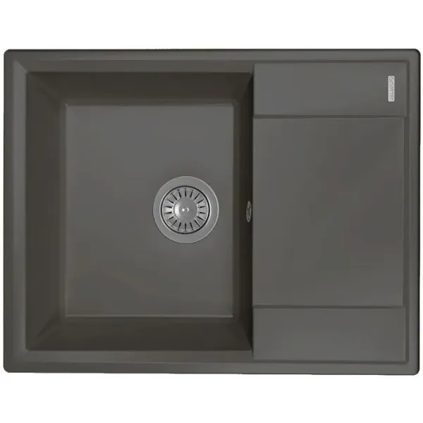 Кухонная мойка FLORTEK Консул 640 антрацит (23.020.C0640.302)