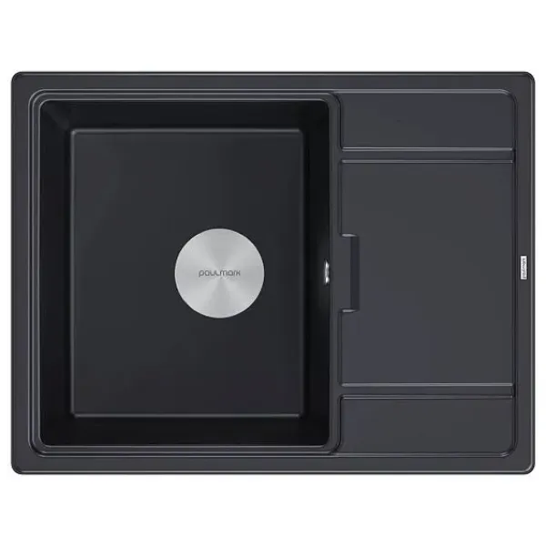 Кухонная мойка PAULMARK Flugen PM216550-BLM