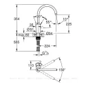 Смеситель GROHE Via Cosmo 30431DC0