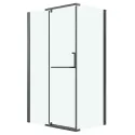 Душевое ограждение GROSSMAN 100.K33.03.110.42.00-200.K33.03.90.42.00 графит сатин