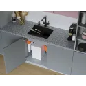 Кухонная мойка OMOIKIRI Taki 54-U/IF Side SF GM (4997582)