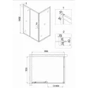 Душевое ограждение NIAGARA NG-62-9A-A70