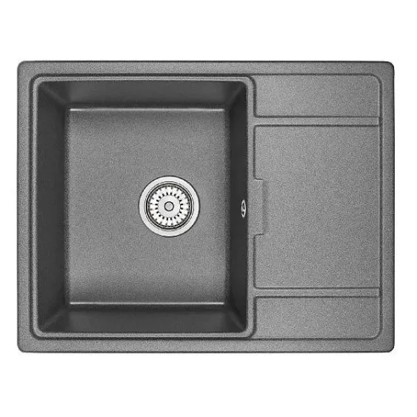 Кухонная мойка GRANULA GR-6503 черный