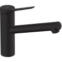 Смеситель HANSGROHE Zesis M33 150 матовый черный (74802670)