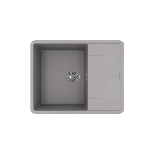 Кухонная мойка FLORENTINA Пьемонт 650 гриджио (17.030.C0650.307)