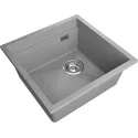 Кухонная мойка RIVELATO LINO 454-R grigio metallizz